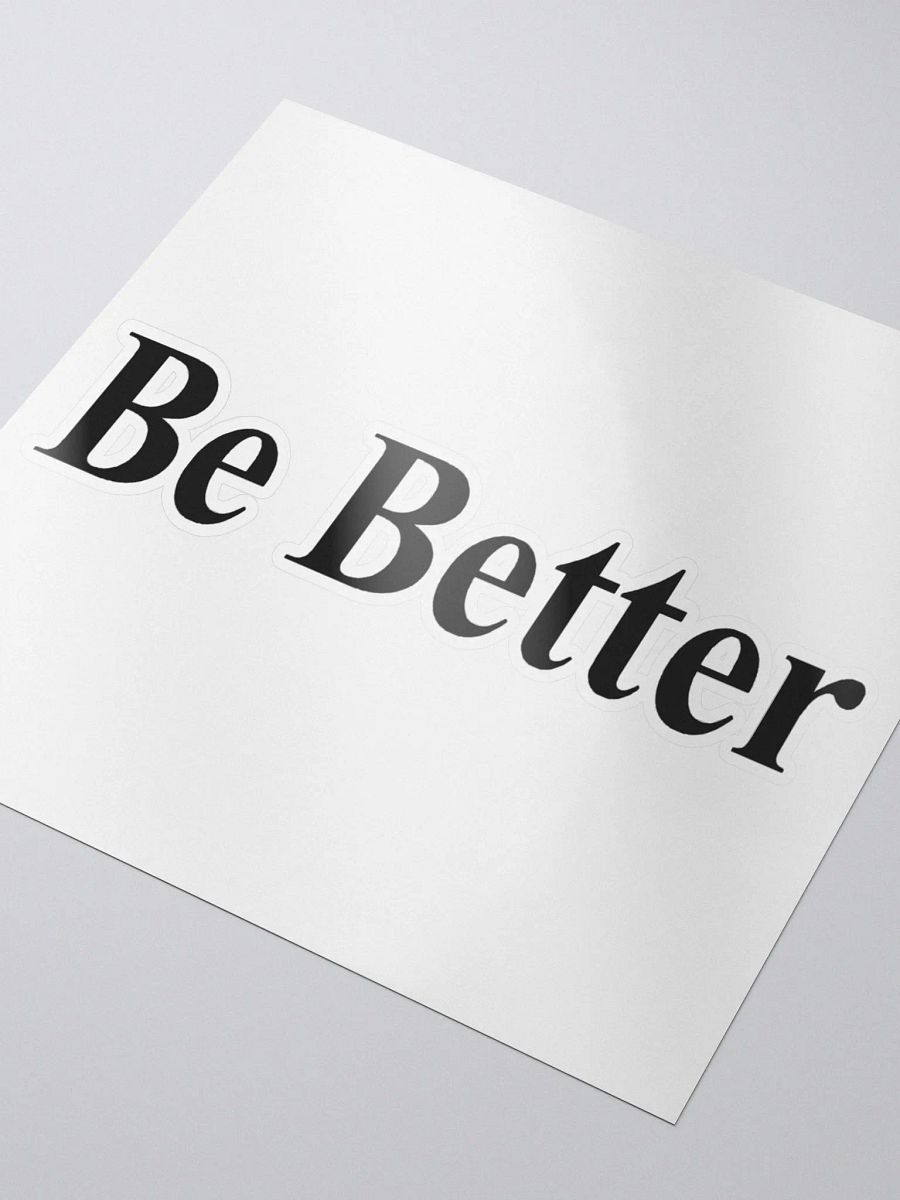 Be Better sticker product image (3)