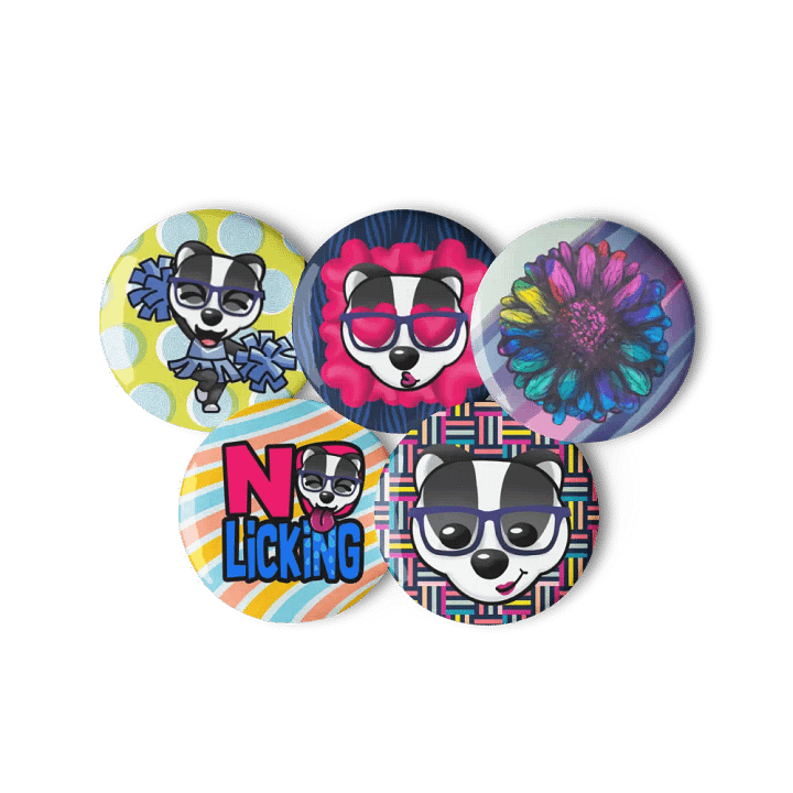 BadgerMakes Button Pins product image (1)