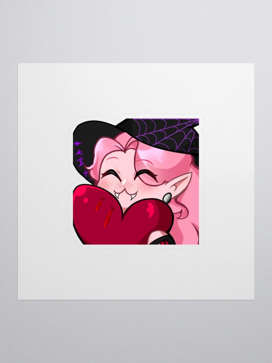 Heartbite Emote Sticker product image (1)