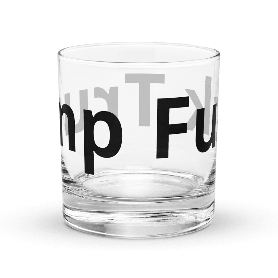 Fuck Trump - Chromatic Rocks Glass product image (4)