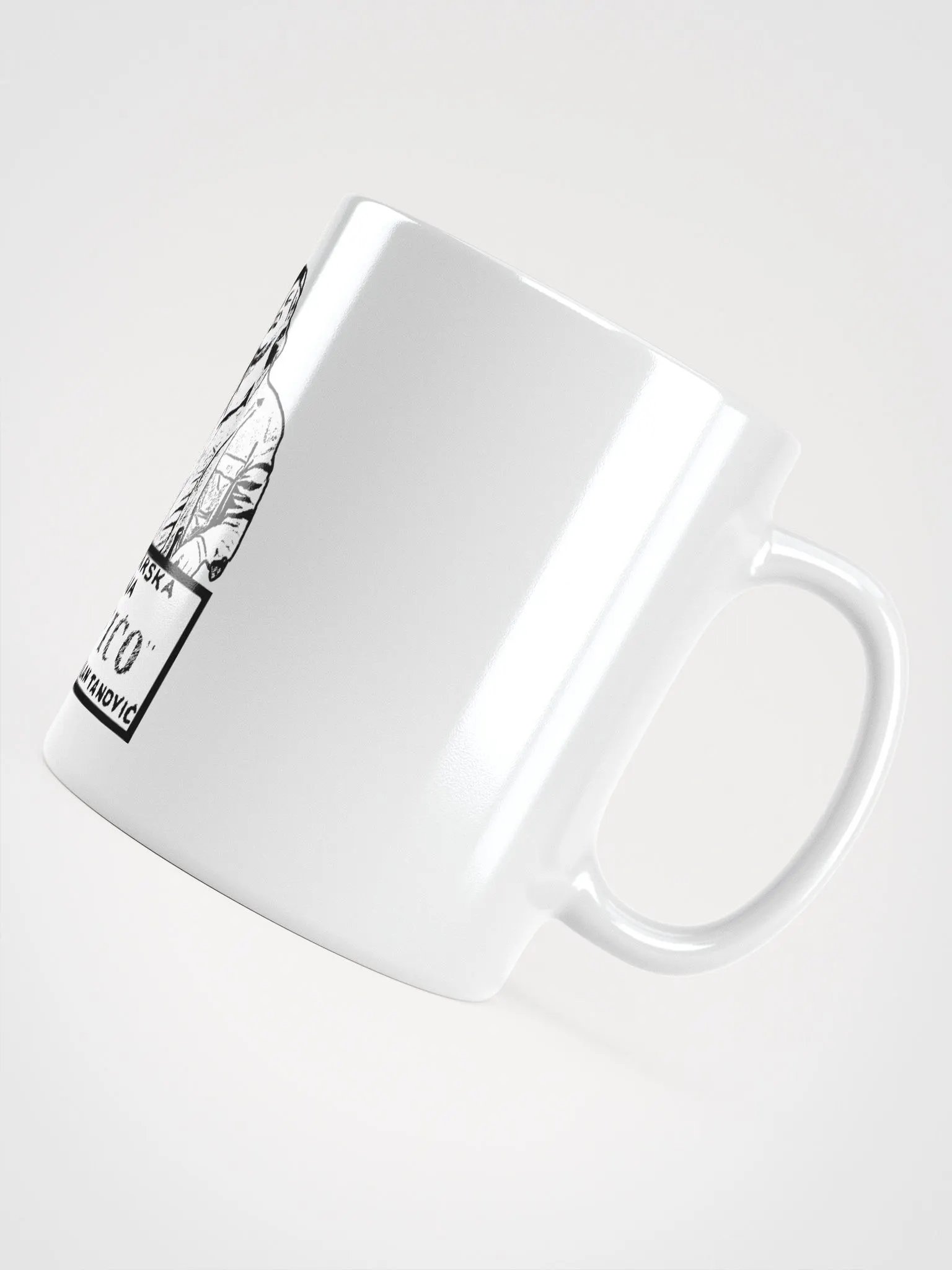 Kriva Tabla White Glossy Mug product image (5)