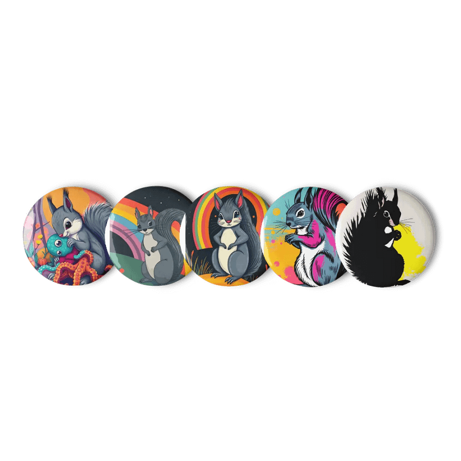 Whimsical Embrace Pin Button Set product image (1)