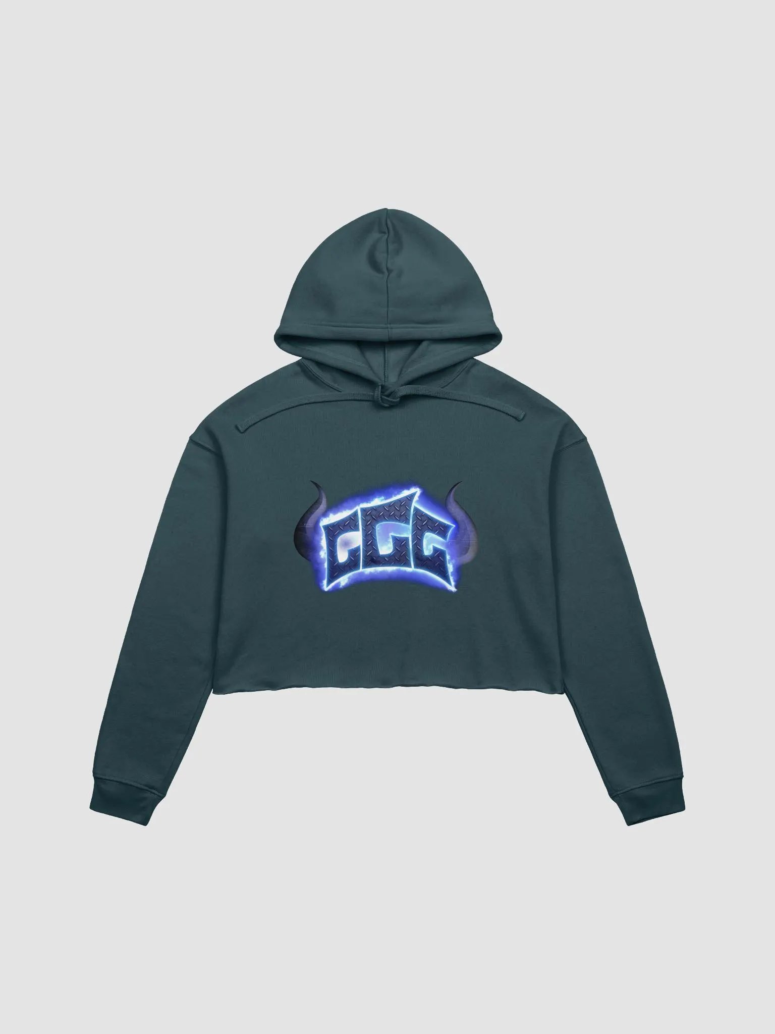 GGG Fire Logo Crop Hoodie product image (4)