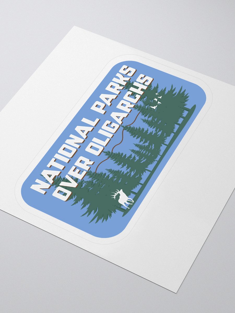 National Parks Over Oligarchs - Blue product image (3)