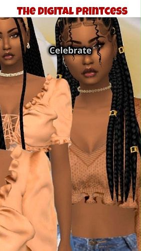 Black Women influence everything that we touch! 
#thesims4 #simscc #sims4cc #thesims #simmers #blacksimmers #ebonixsims #mela...