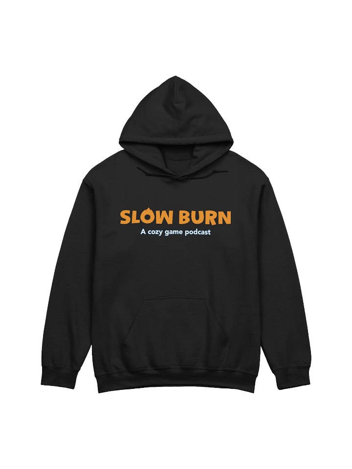 Slow Burn Logo Hoodie - Orange Text product image (2)