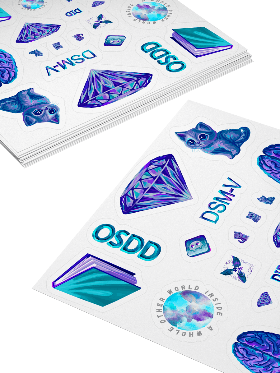 MulTIDimensional Sticker Sheet 1 product image (1)