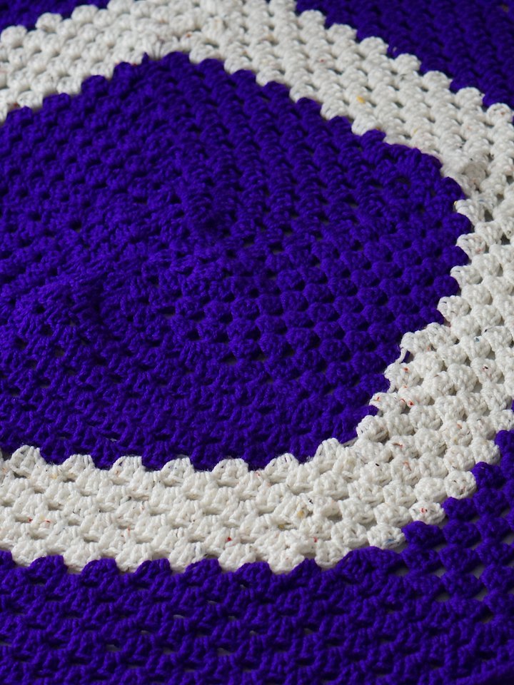 Granny round blanket pdf pattern product image (2)