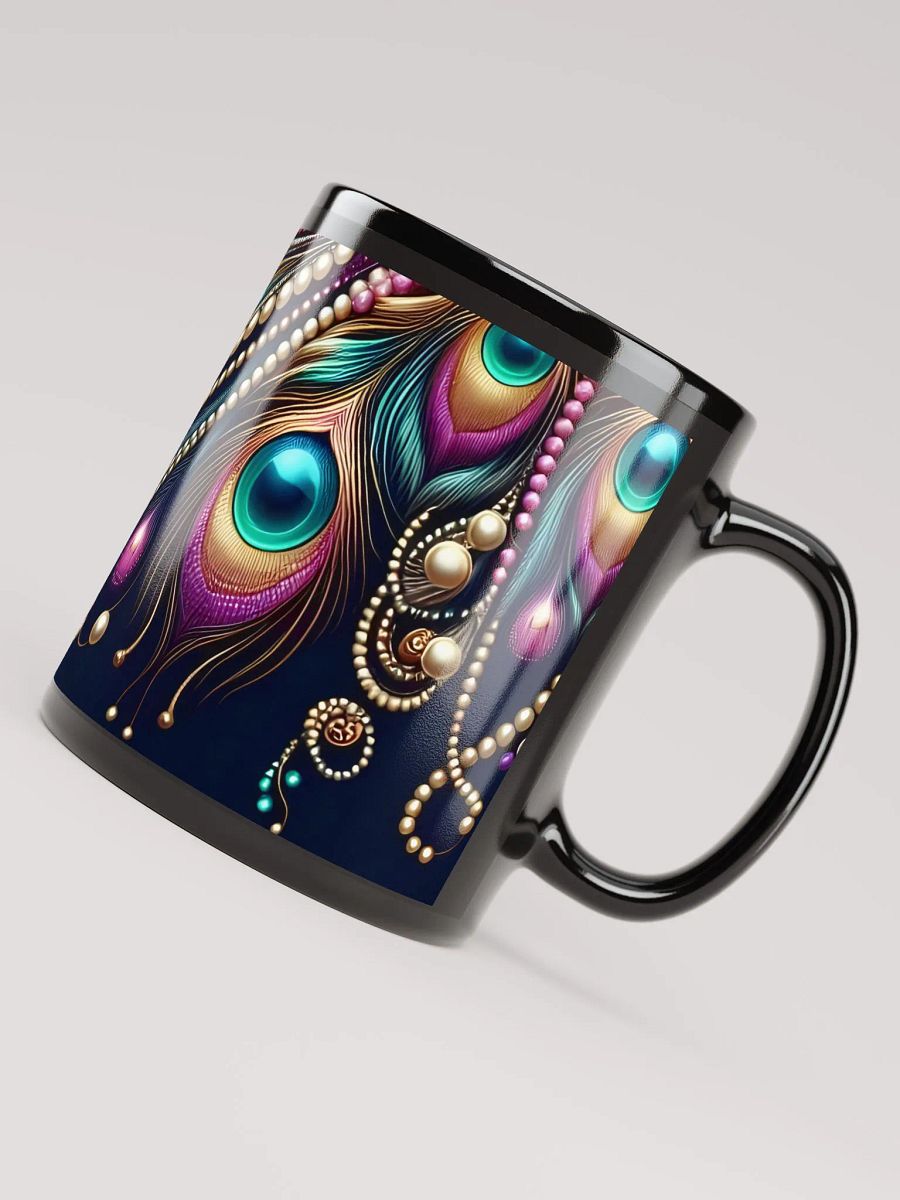 Peacock Feathers Elegance Mug product image (8)