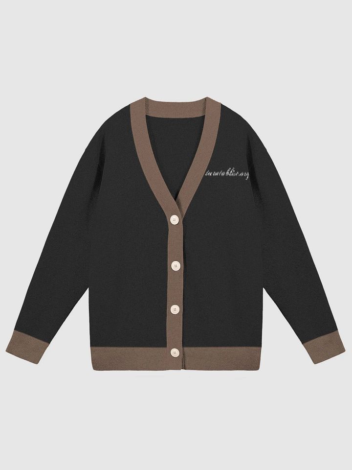 Turntablist.org Script Cardigan product image (2)