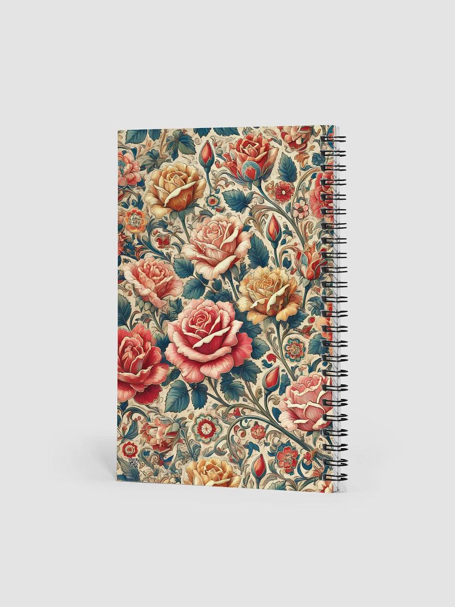 Royal Floral Spiral Notebook product image (2)