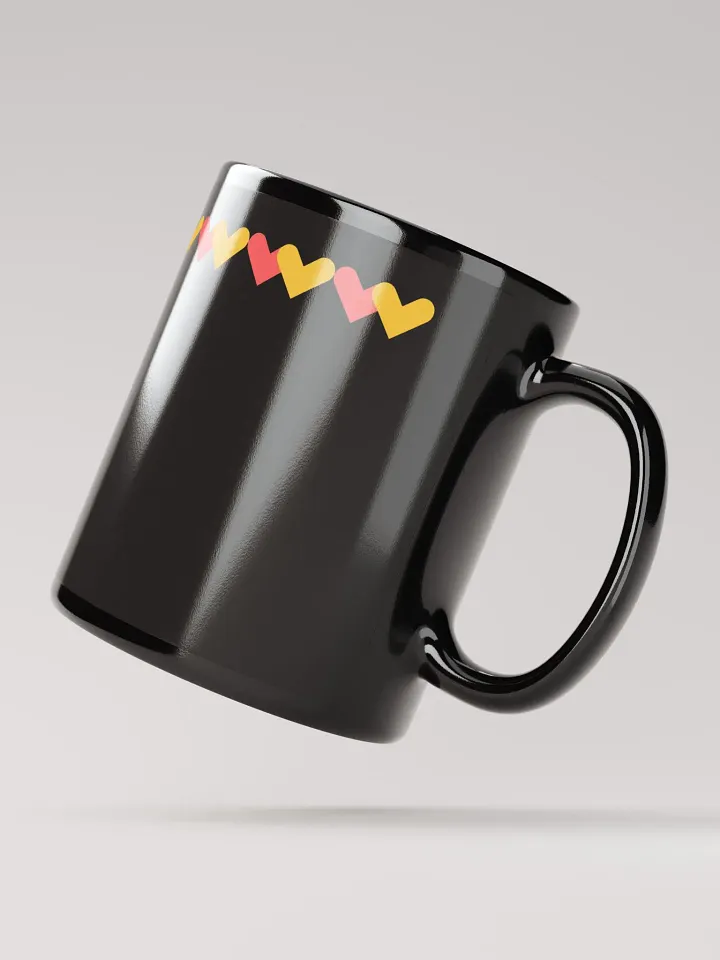 Flame Fusion Black Mug product image (3)