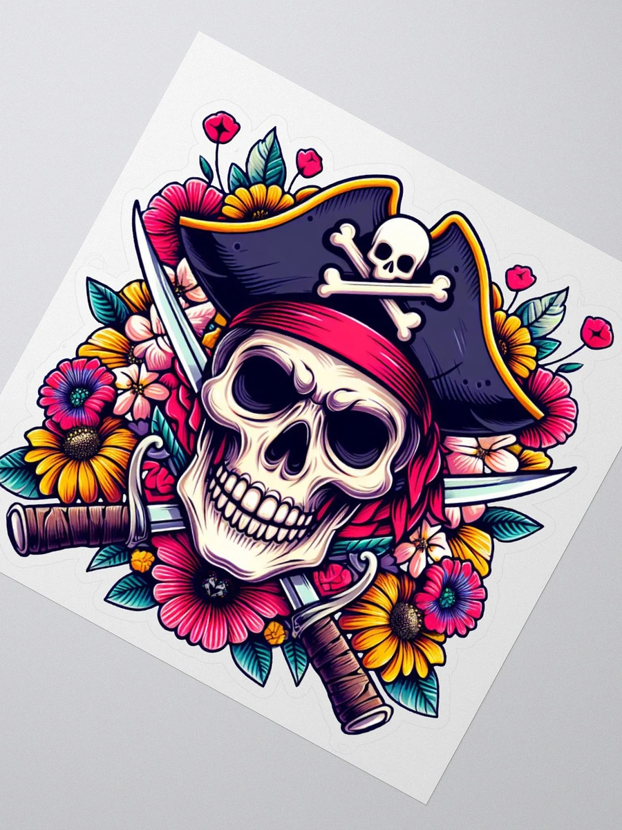 Pirate Spring Skull Sticker *LIMITED TIME* product image (2)