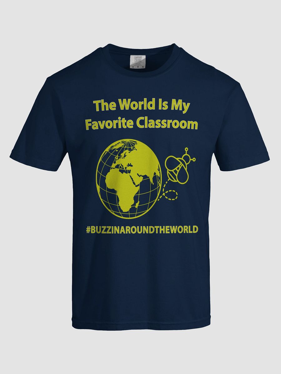 The World Is My Favorite Classroom - T-Shirt - Classic Colors product image (51)