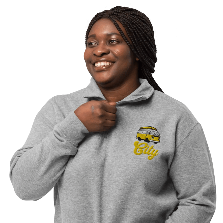 Van City Embroidery Half Zip product image (15)