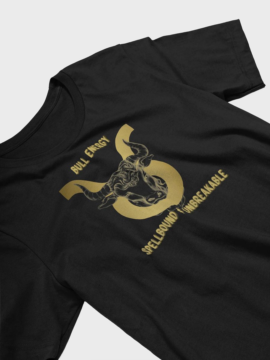 Tauruss2025, Bull Energy, Black Tee product image (3)