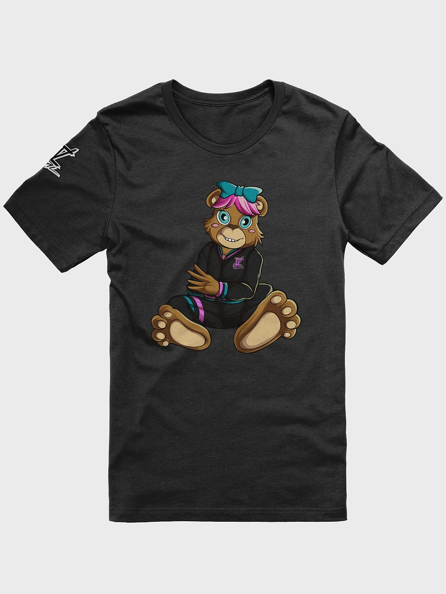 Sitting Girl Bear Bella+Canvas Supersoft T-Shirt product image (2)