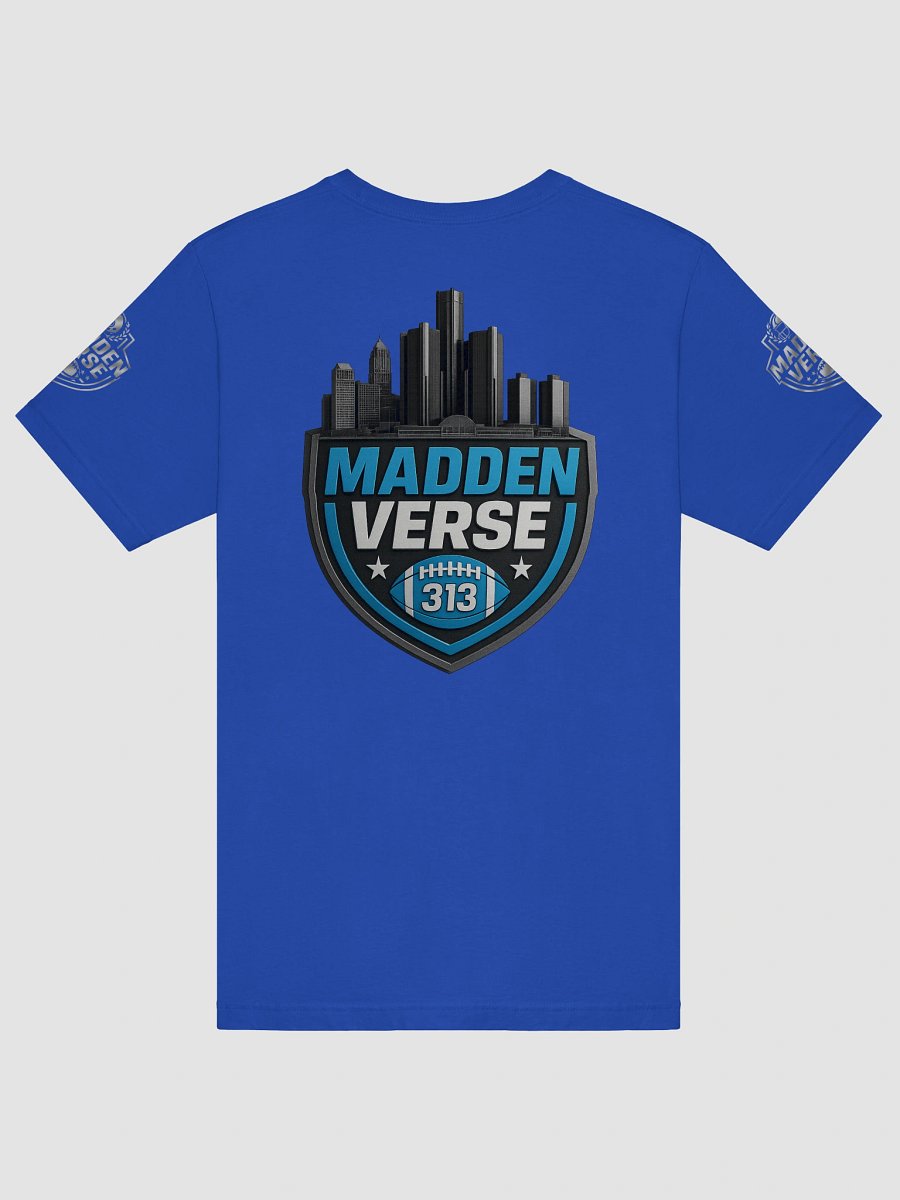 MOTOR CITY FOOTBALL BLUE SUPER SOFT TEE product image (6)