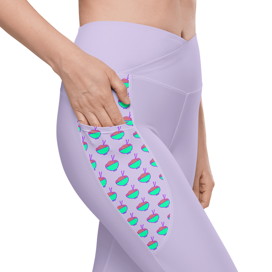 Noodle Crew Leggings! w/ Pockets! (Purple) product image (9)