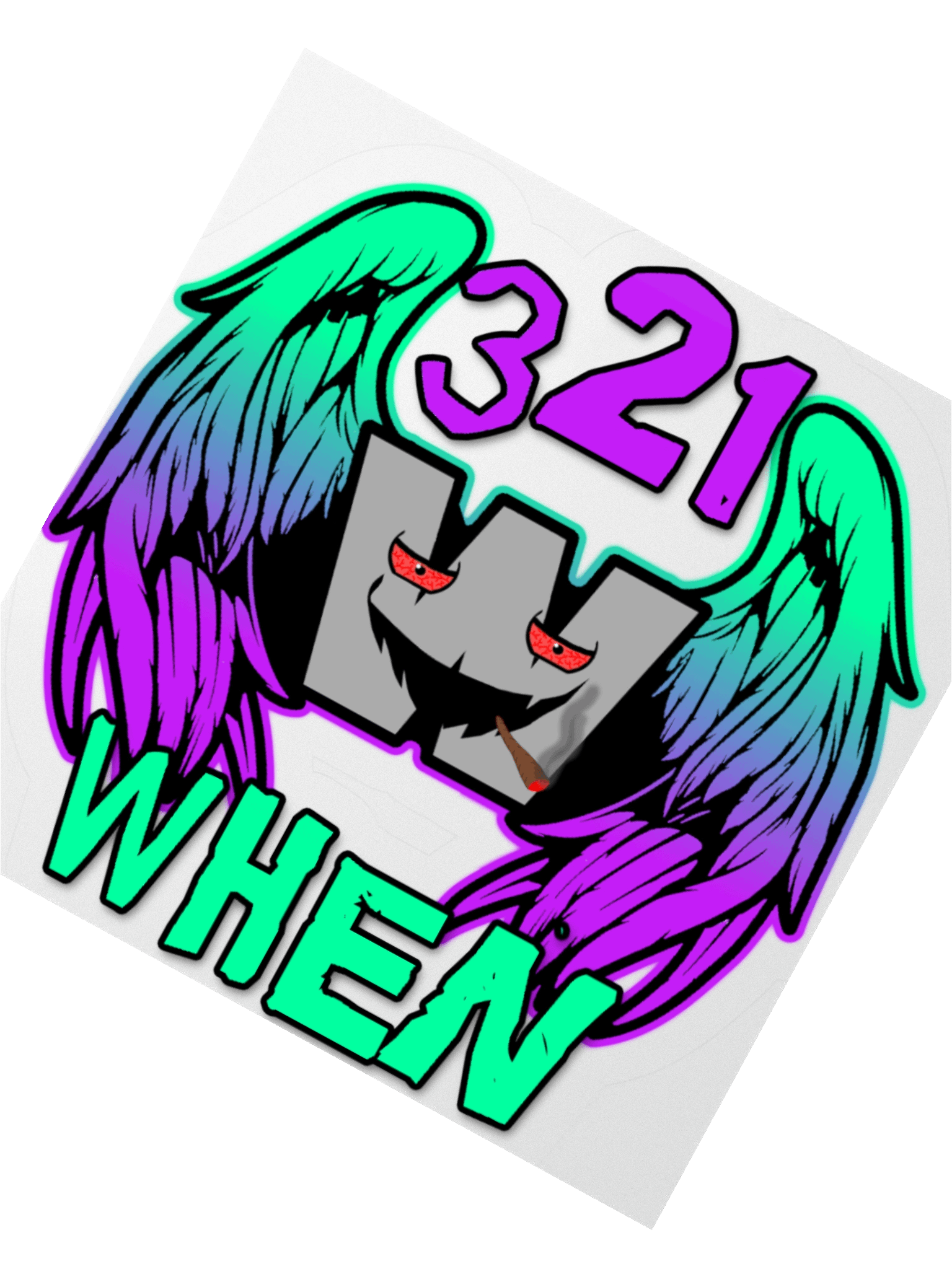 321 Wicked Wings Stickers product image (5)