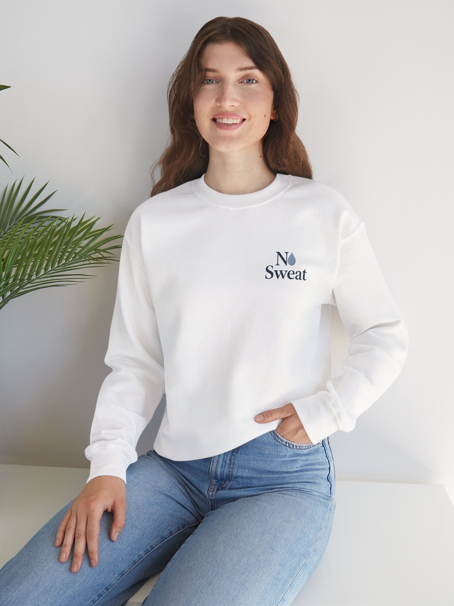Royal Parody – “No Sweat” Premium Unisex Crewneck Sweatshirt | As Never Collection product image (15)