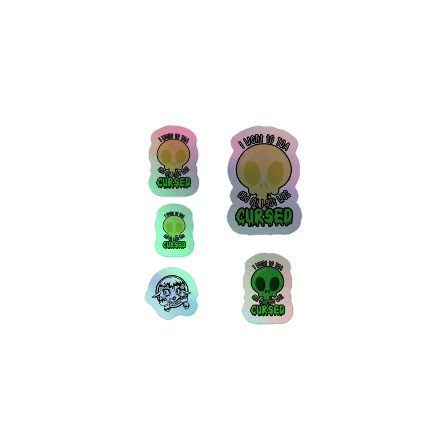 All I Got Was Cursed - Rogue - Holo Sticker Sheet product image (1)