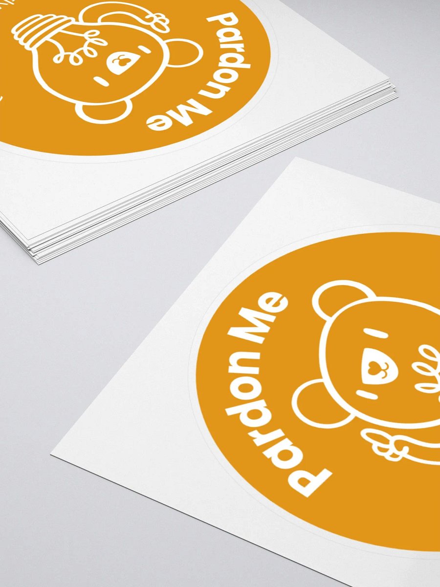 Idea Bear Kiss Cut Stickers product image (4)