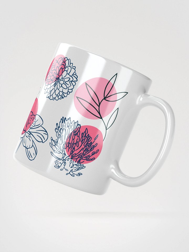 Mug Blanc - Aria Botanica - Cadeau Floral Stylisé product image (2)