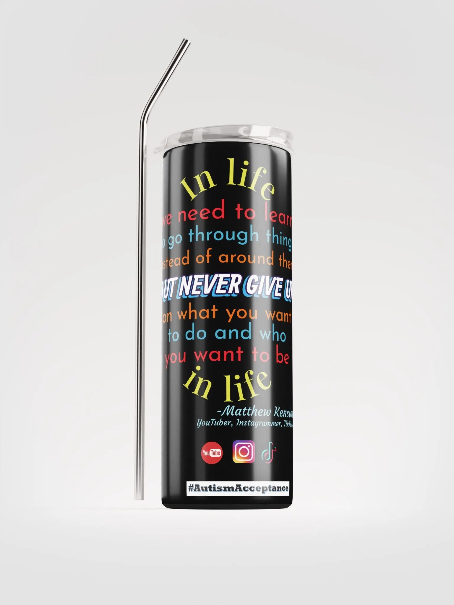 Stainless Steel Tumbler [Quote 7] product image (1)