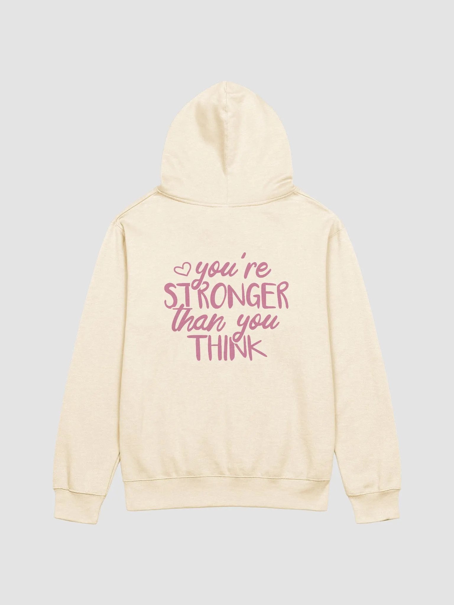 MB Stronger than you Think Midweight Hoodie product image (5)