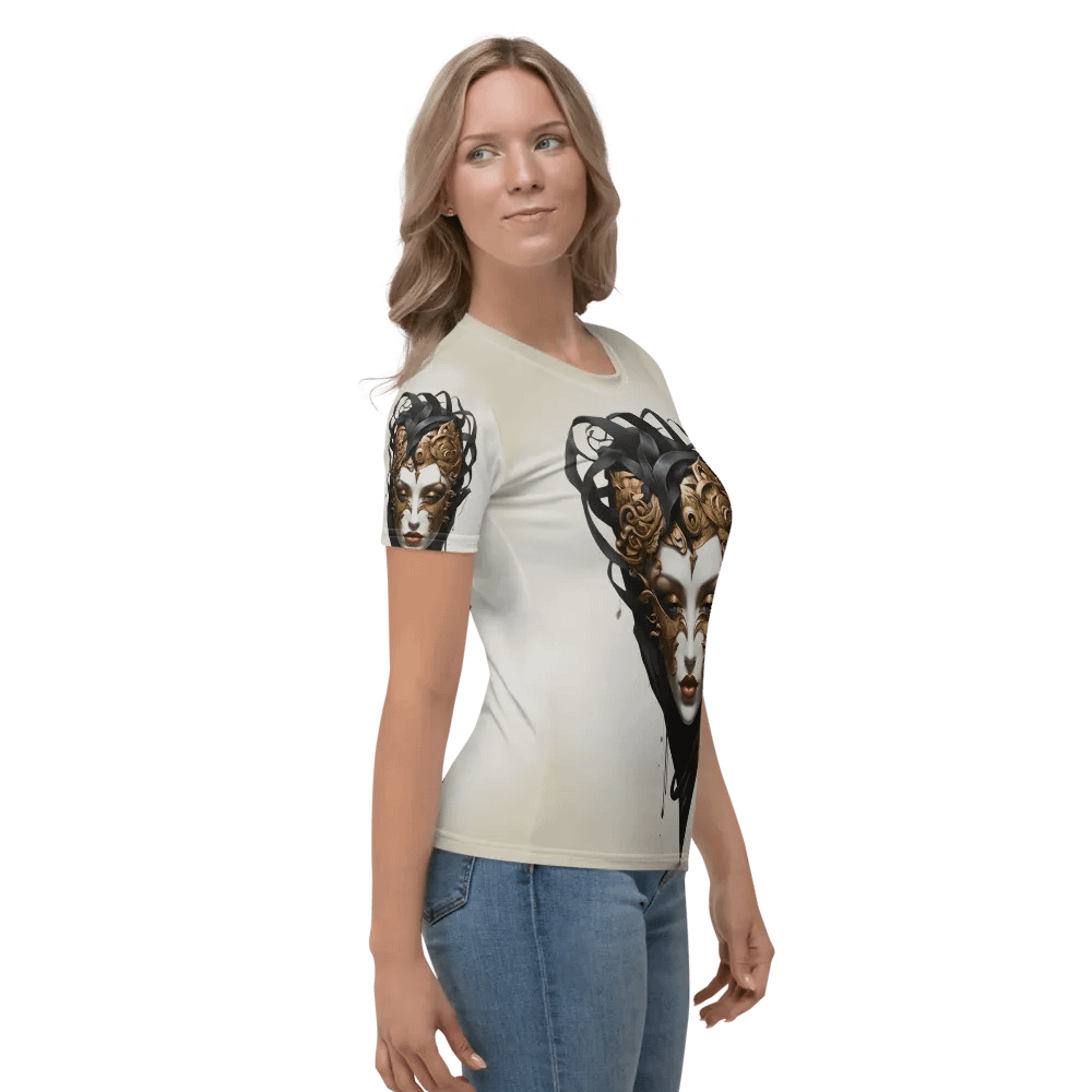 Gold Feministic T shirt product image (8)