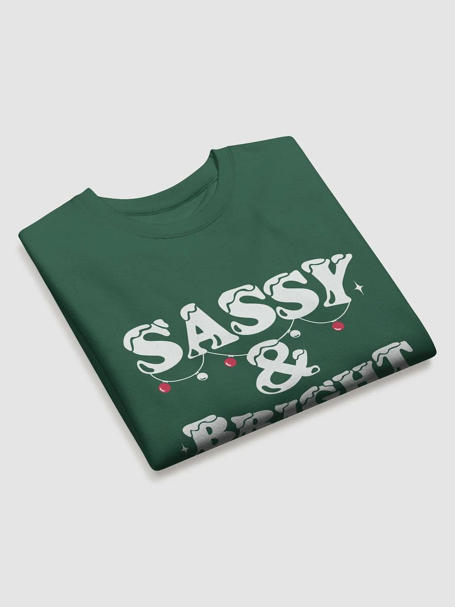 "Sassy & Bright" Crewneck - Green product image (4)