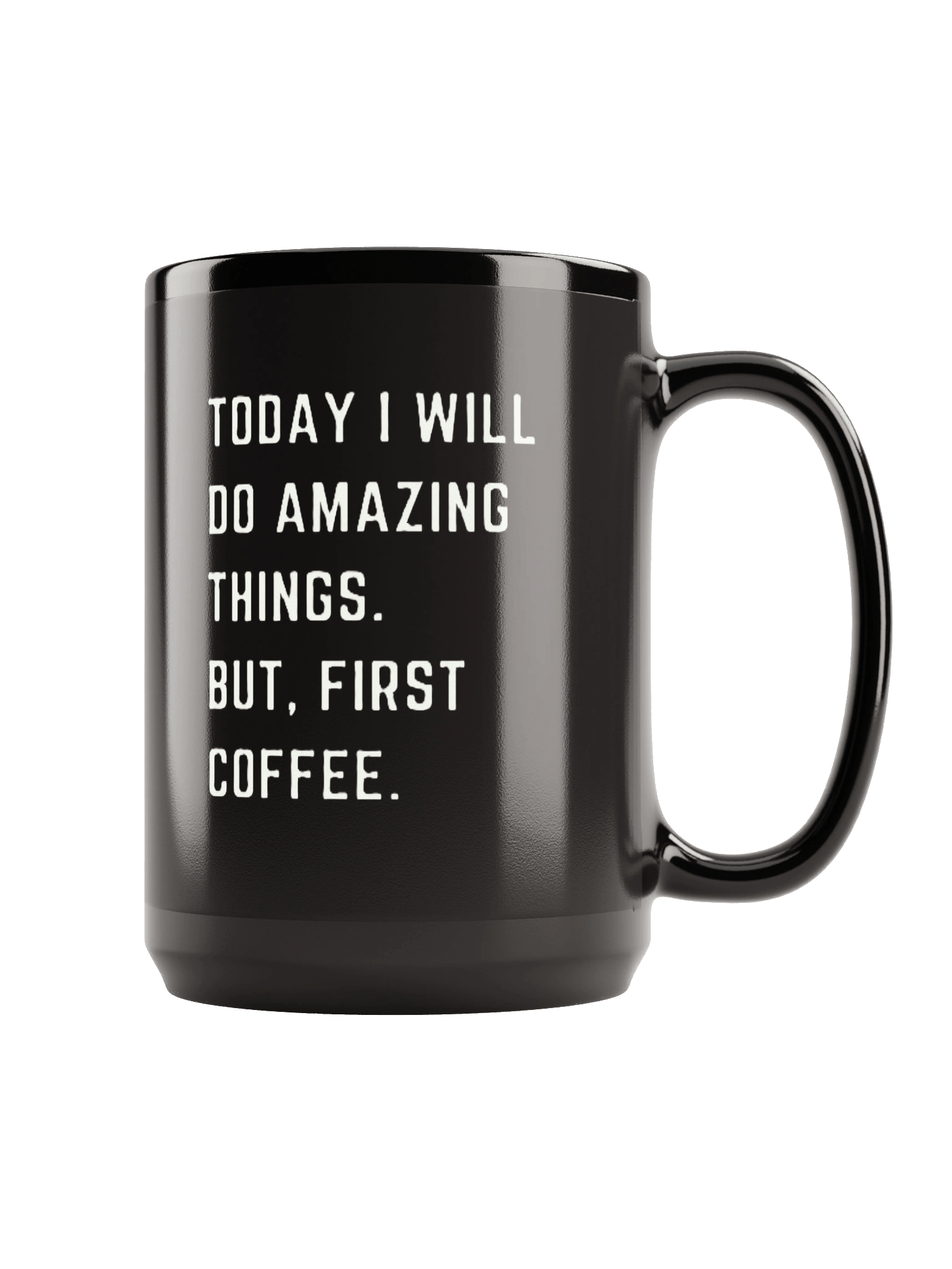 Amazing Things Black Mug product image (1)