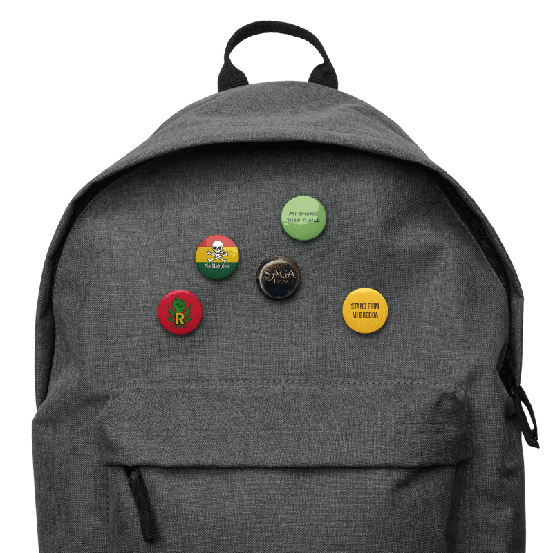 Rasta Pin Button Set product image (8)