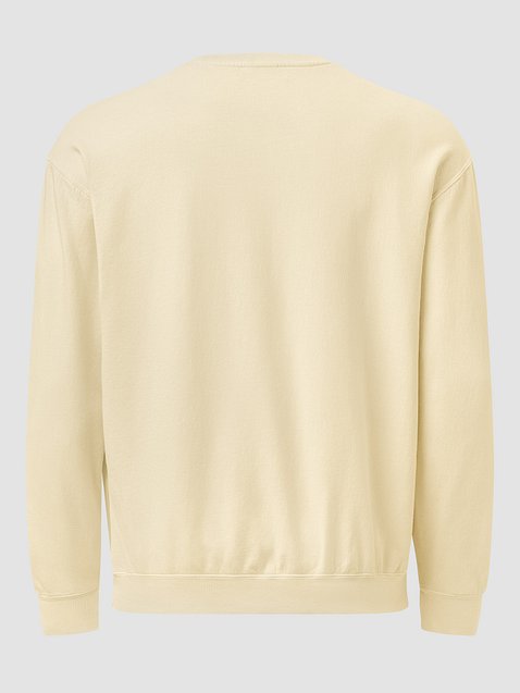 Photo showing Comfort Colors Unisex Garment-Dyed Fleece Crewneck Sweatshir