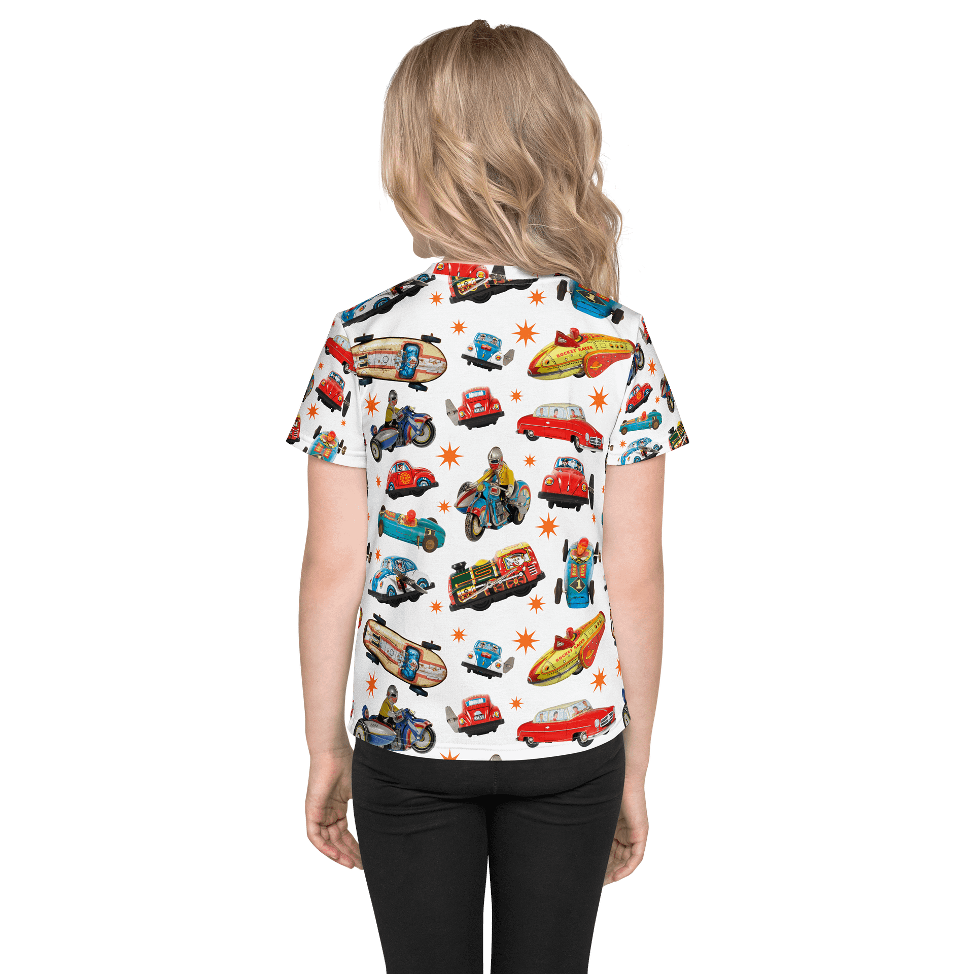 Vintage Toy Vehicle Kids T-Shirt product image (2)