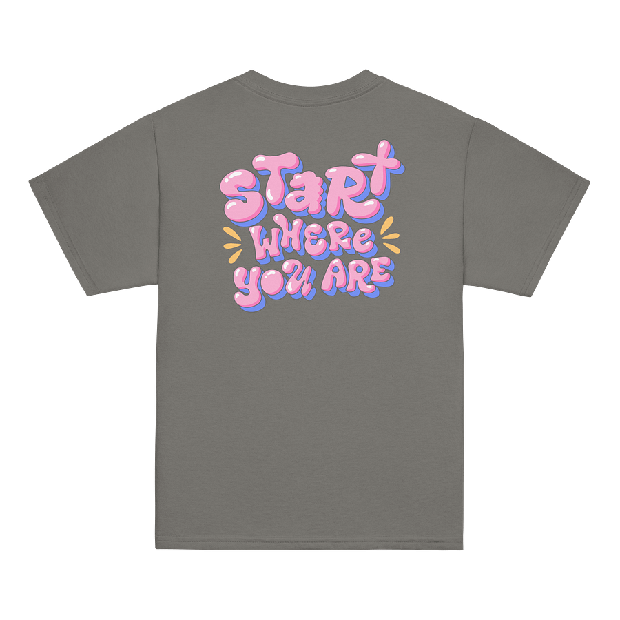 Start Where You Are Kids Tee product image (5)