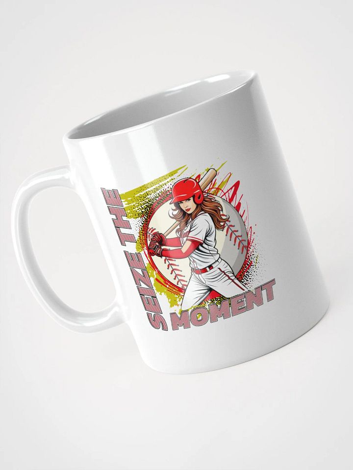 Seize the Moment Baseball Female Mug product image (2)