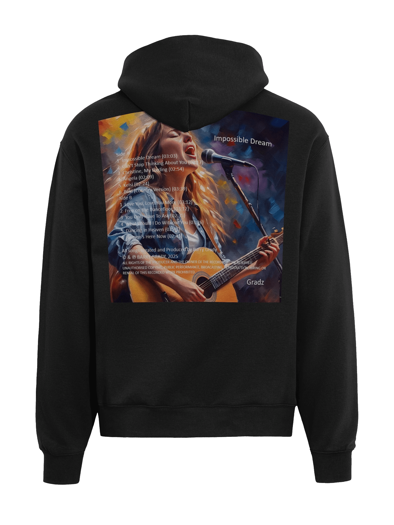 'Impossible Dream' Unisex Hoodie product image (5)
