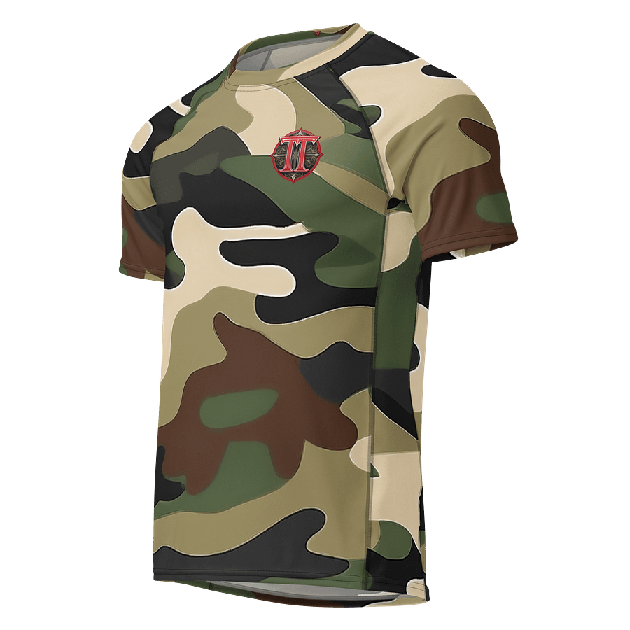 Men's Short Sleeve Rash Guard camo product image (1)