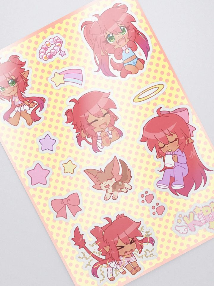 Kippable sticker sheet product image (2)