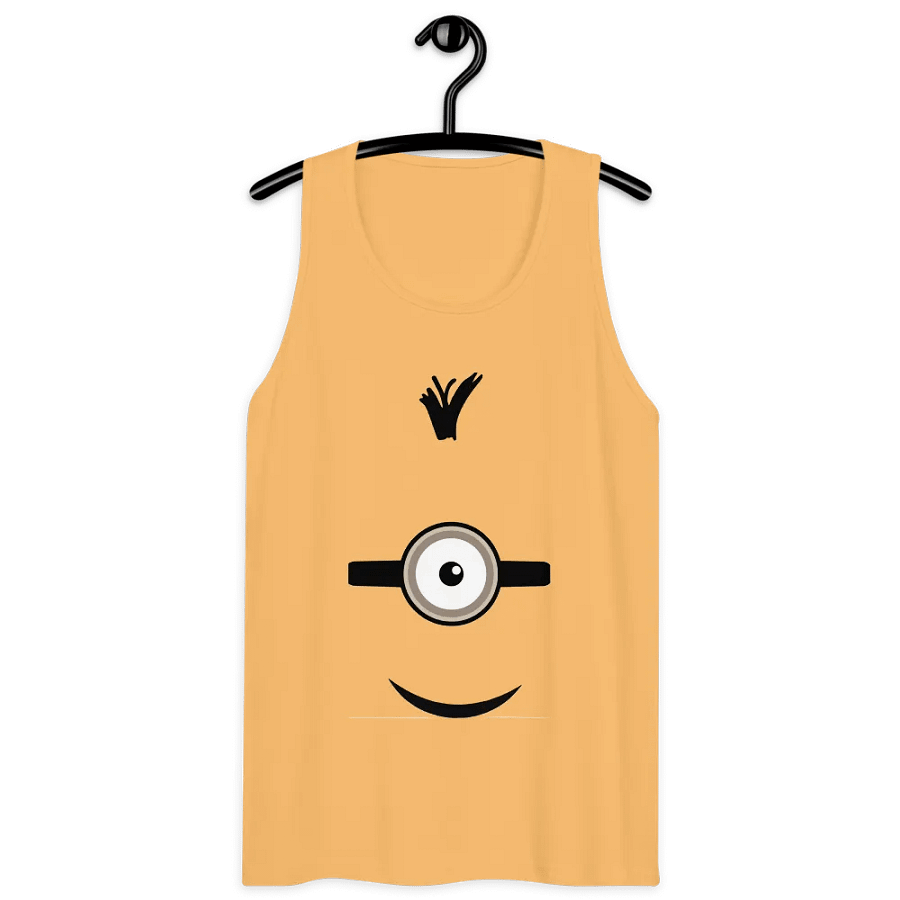 Minions Face Tank Top product image (9)