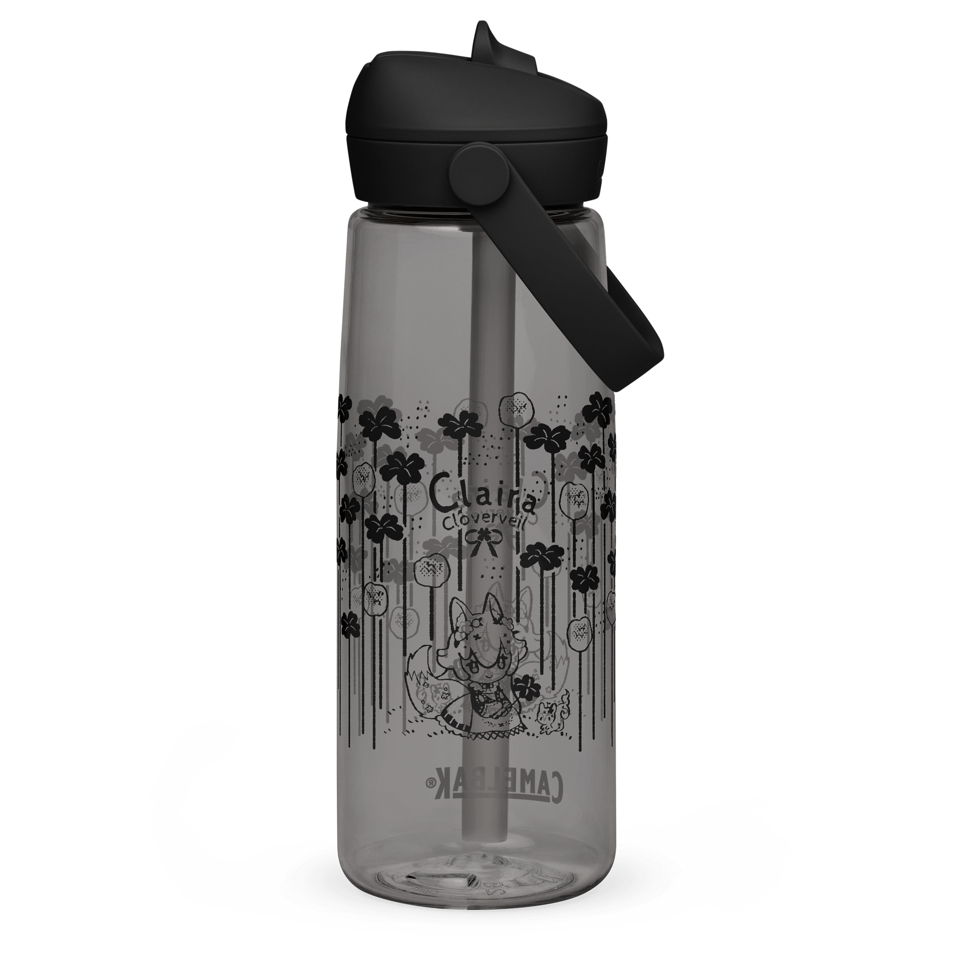 Claira Water Bottle (Black Design) product image (13)