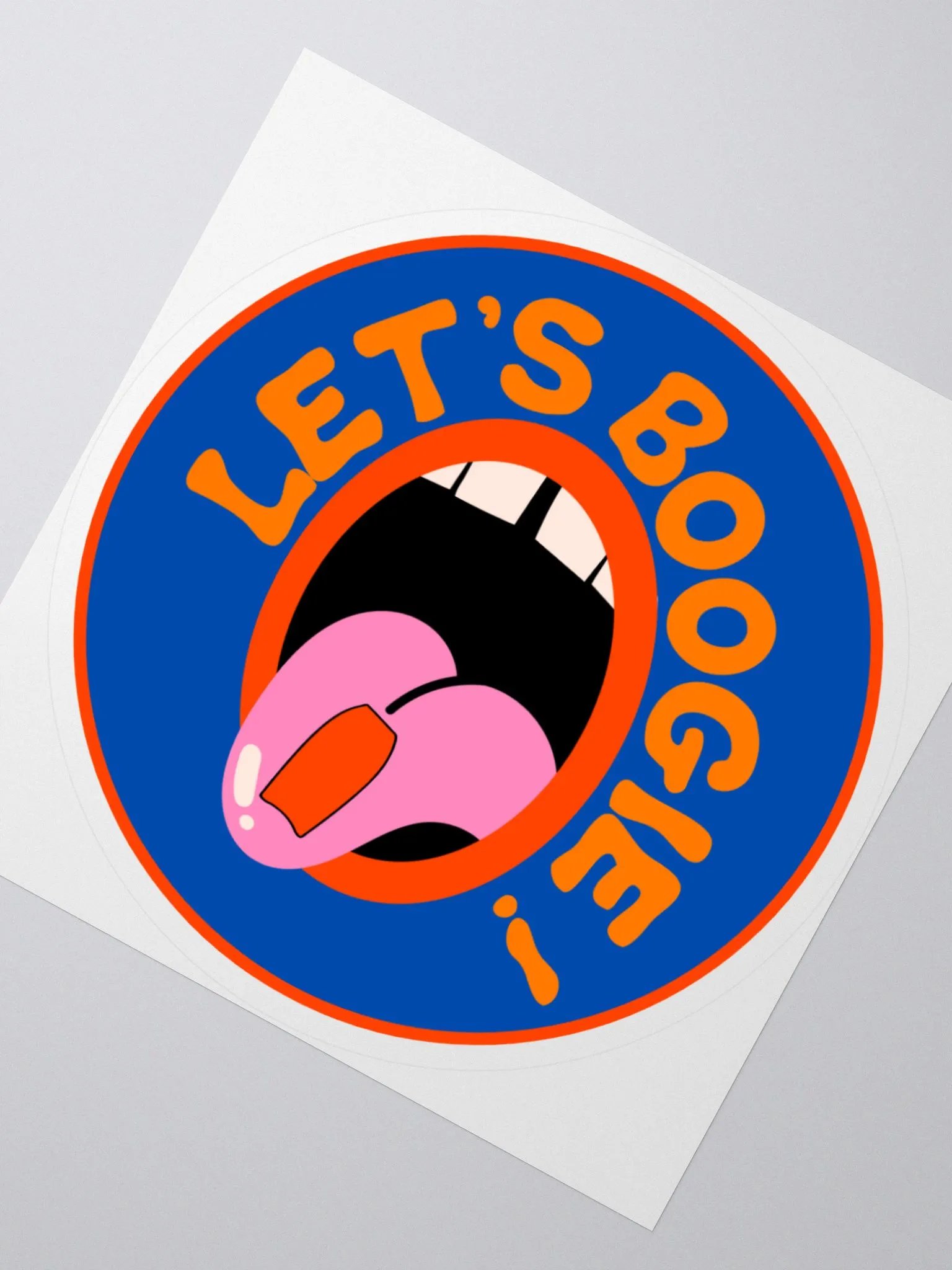 Let's Boogie Sticker product image (3)