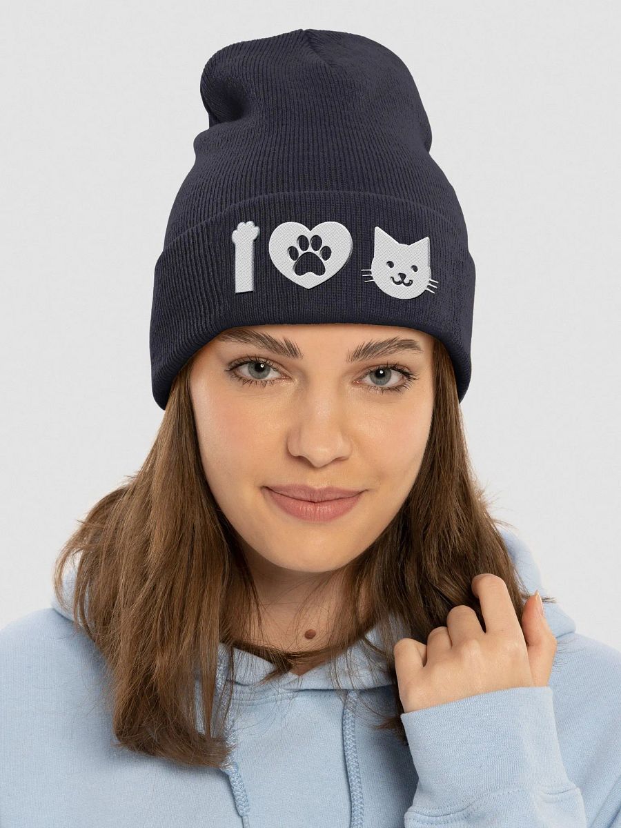 I LOVE CATS Beanie product image (1)