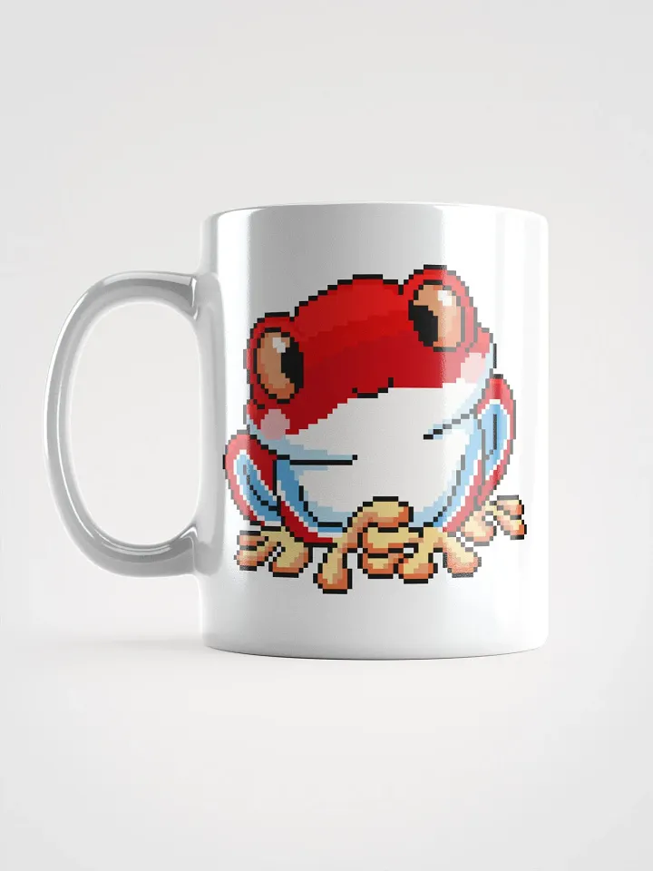 Red Rip the Frog White Glossy Mug product image (1)