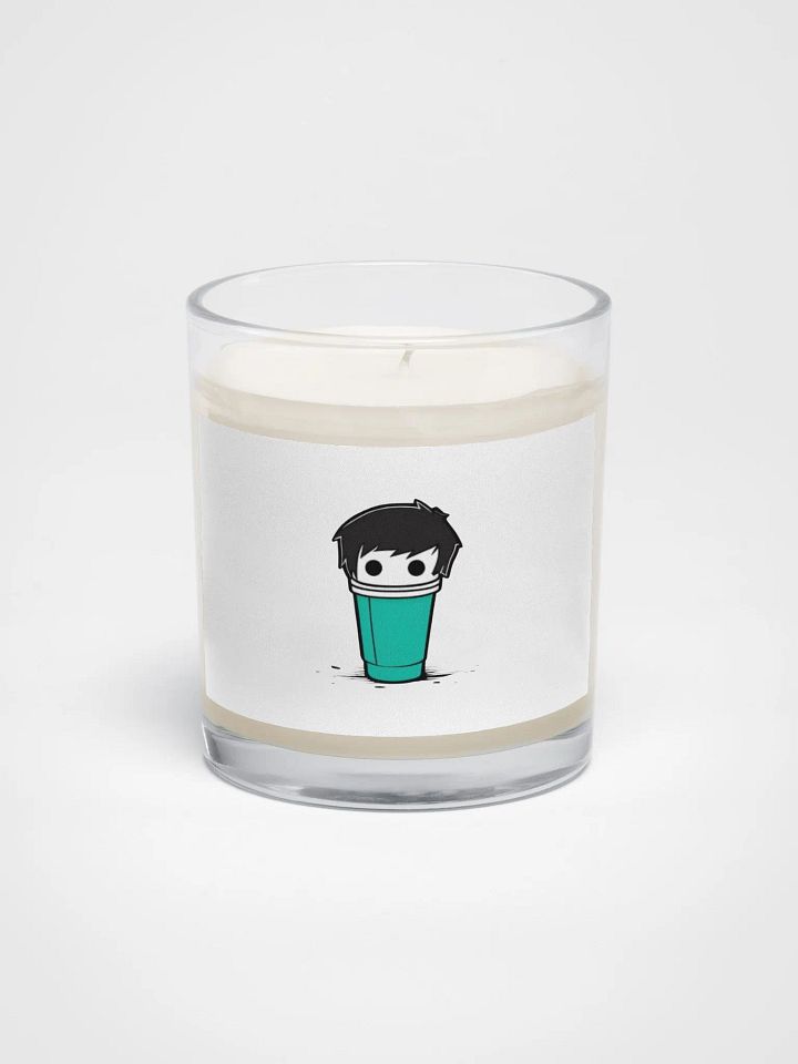 Turquoise Cup Character Soy Candle product image (2)