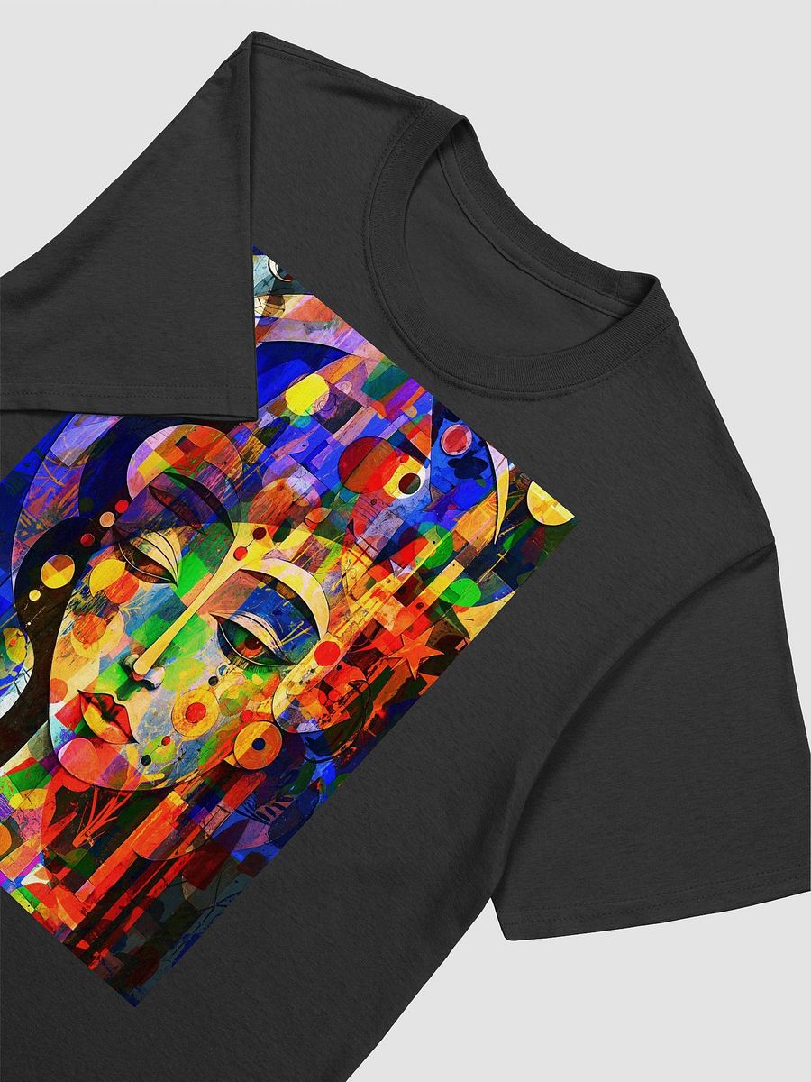Vibrant Fragmented Face T-Shirt product image (34)
