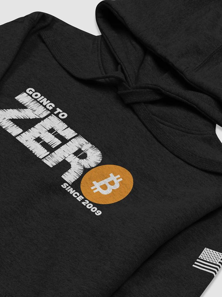 Bitcoin Zero Hoodie w/Flag product image (1)
