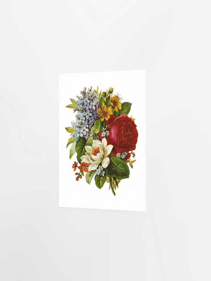 Vibrant Floral Cluster Poster Print product image (2)